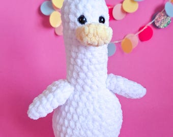 Seagull Amigurumi Crochet Pattern: Easy Stuffed Bird (Digital Download)