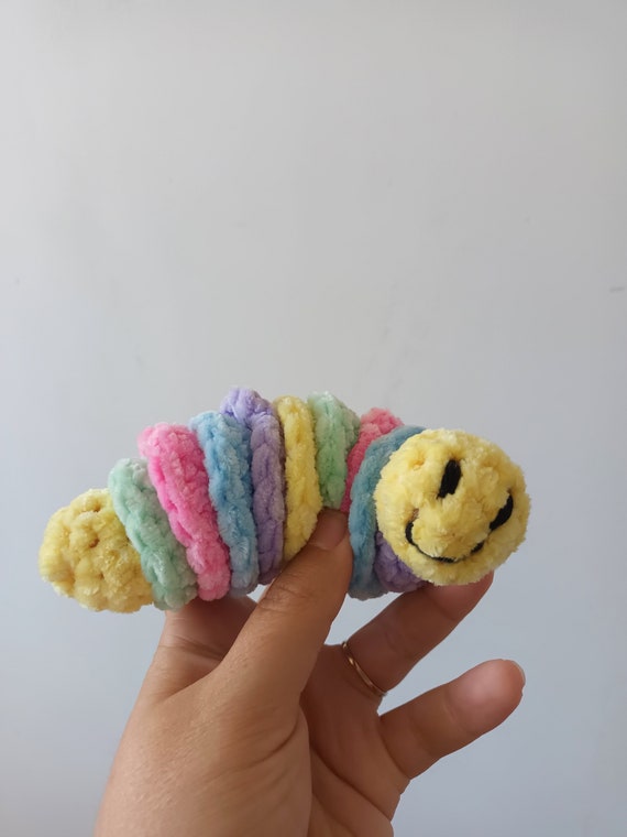 Easy Crochet Pattern, Crochet Fidget Toy Pattern, Crochet Worry Worm  Pattern, Fidget Slug Pattern, Crochet Worry Pet, Digital Pattern Only -   New Zealand