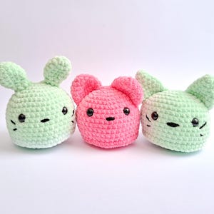 Patrón de animal de crochet fácil de usar para principiantes (solo descarga digital)