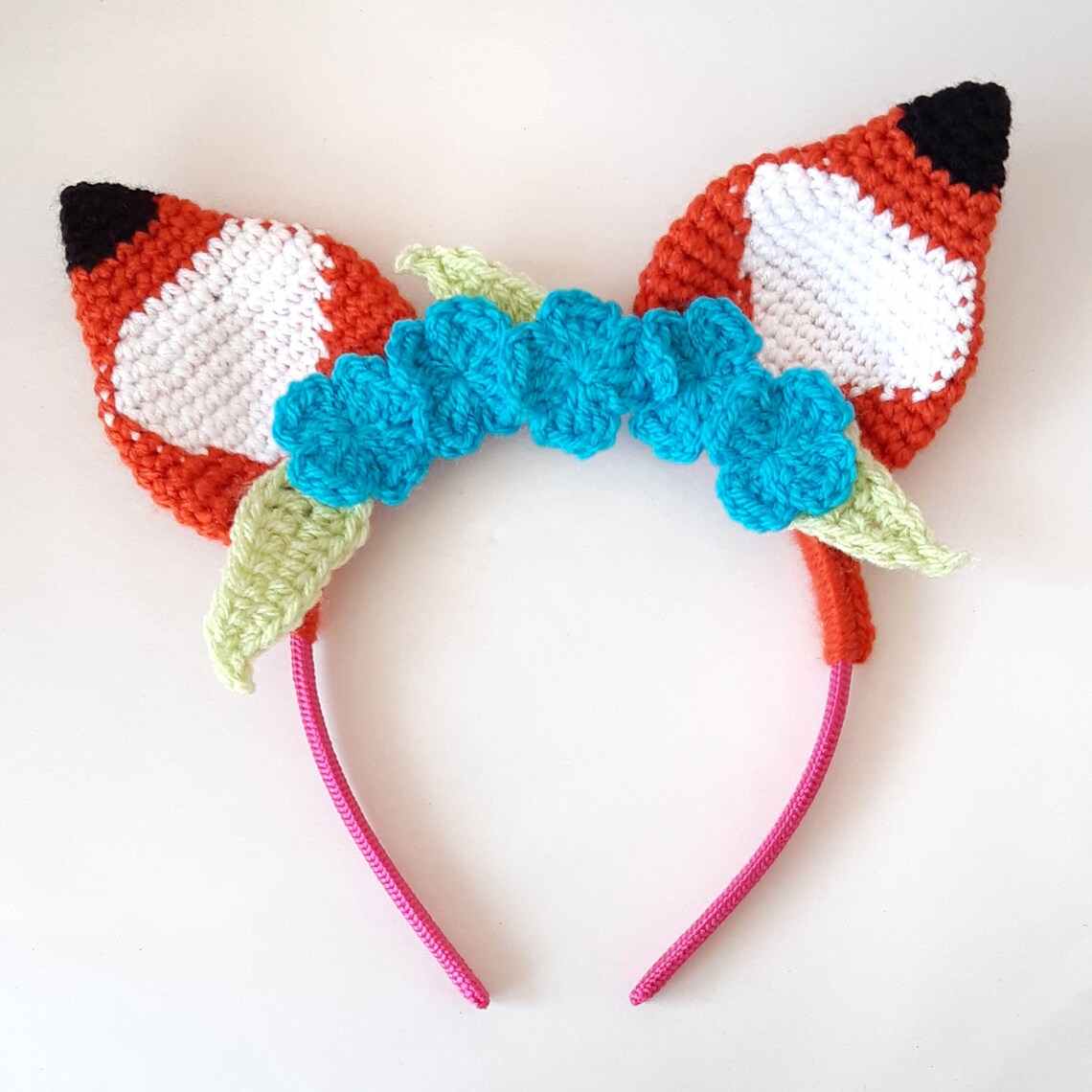 Fox Crochet Pattern Animals Ears Headband Pattern Animal Ears Cosplay