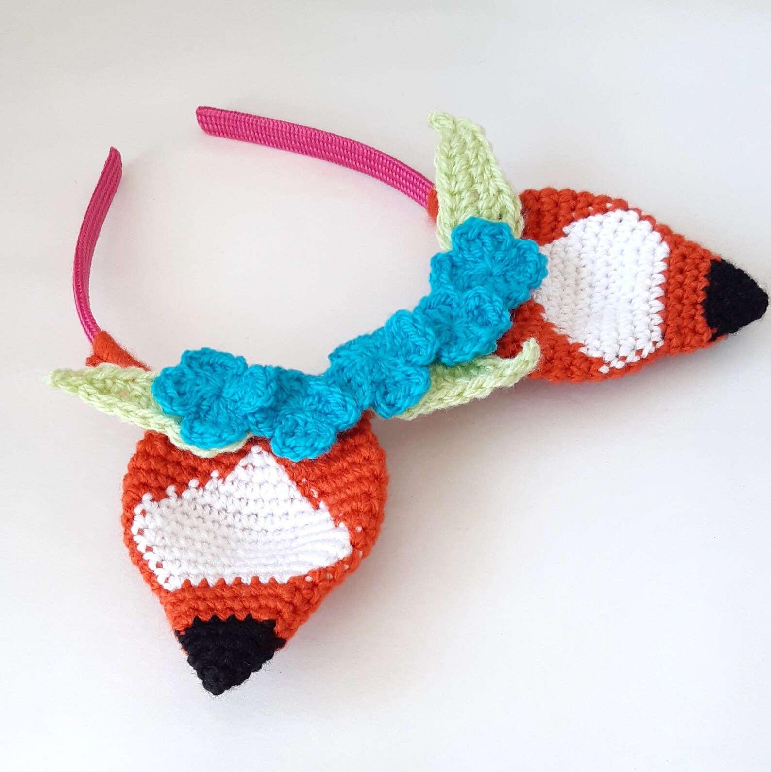 Fox Crochet Pattern Animals Ears Headband Pattern Animal Ears Cosplay
