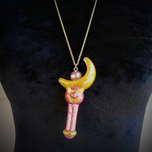 Sailor Moony Scepter Necklace