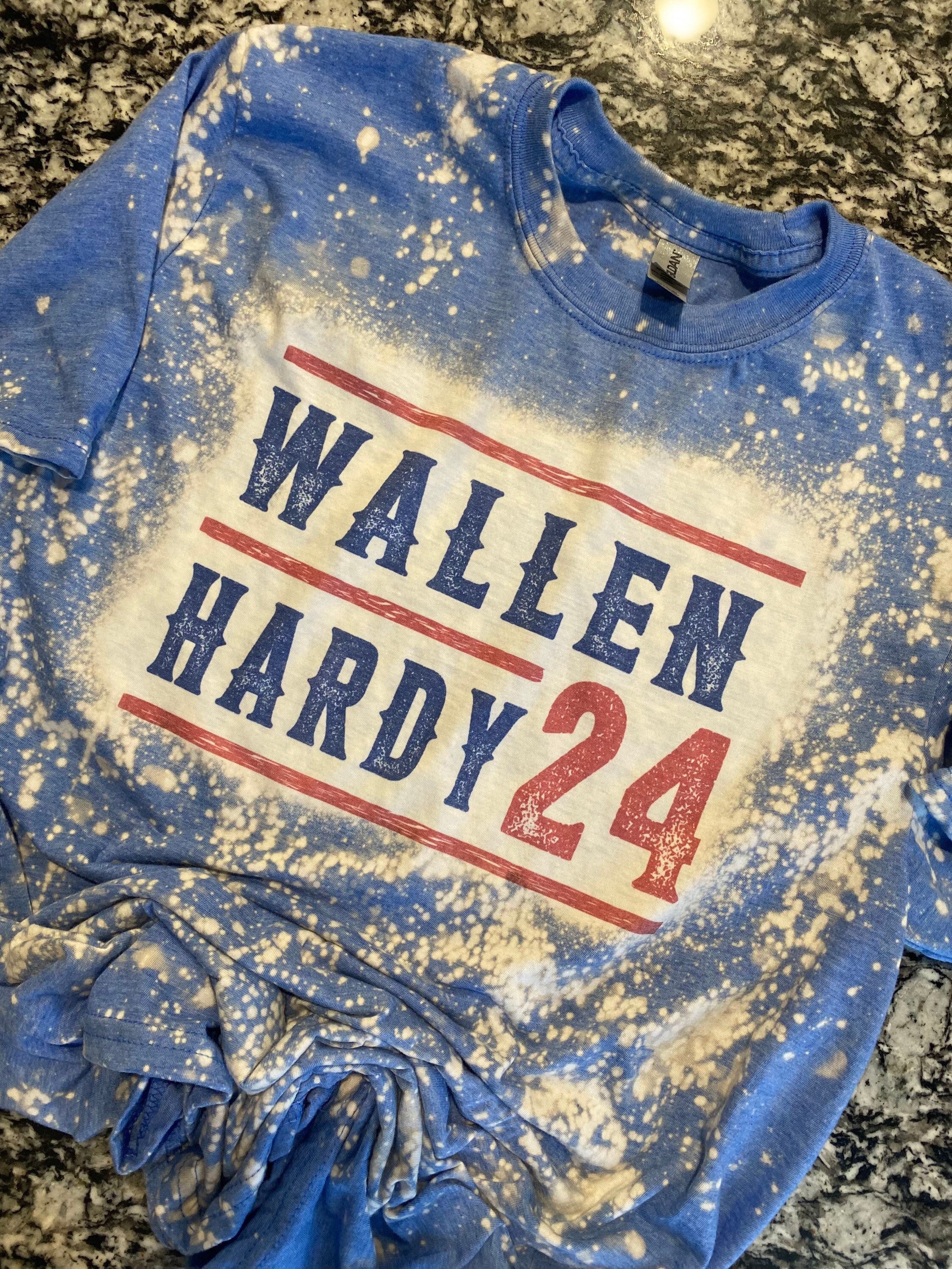 Wallen/hardy 2024 Acid Wash Tee Etsy
