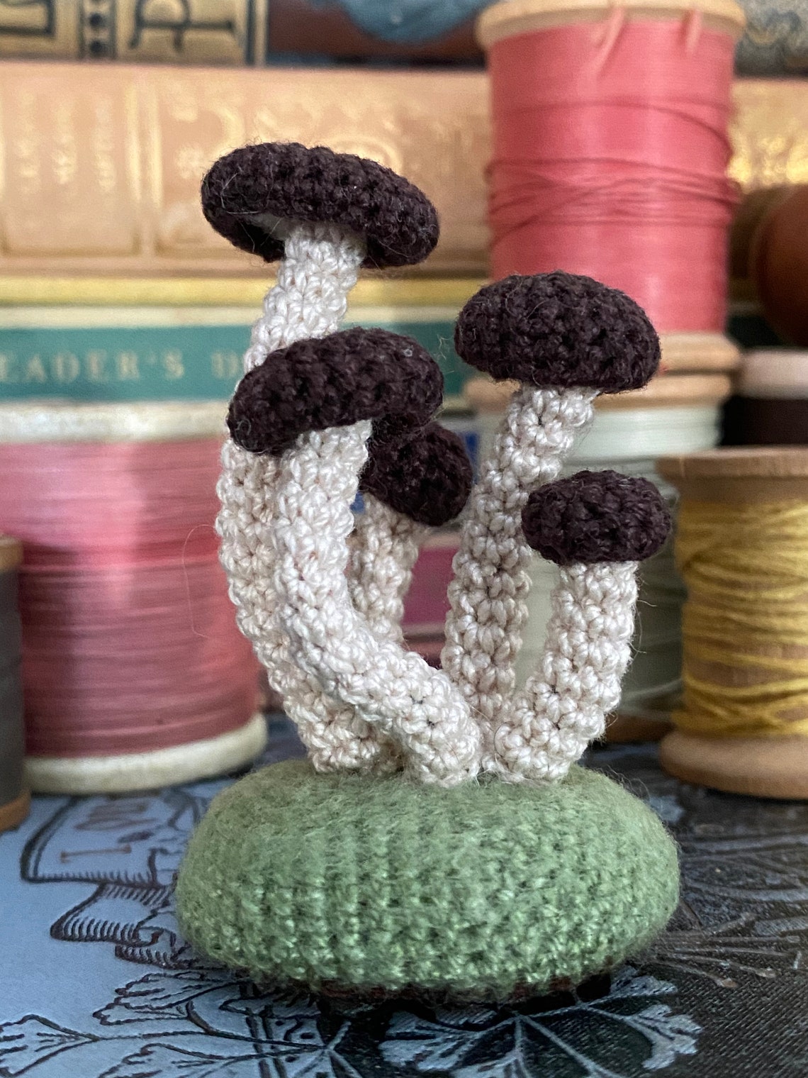 Mini Crochet Mushroom Amigurumi Mushroom Crochet Mushroom | Etsy