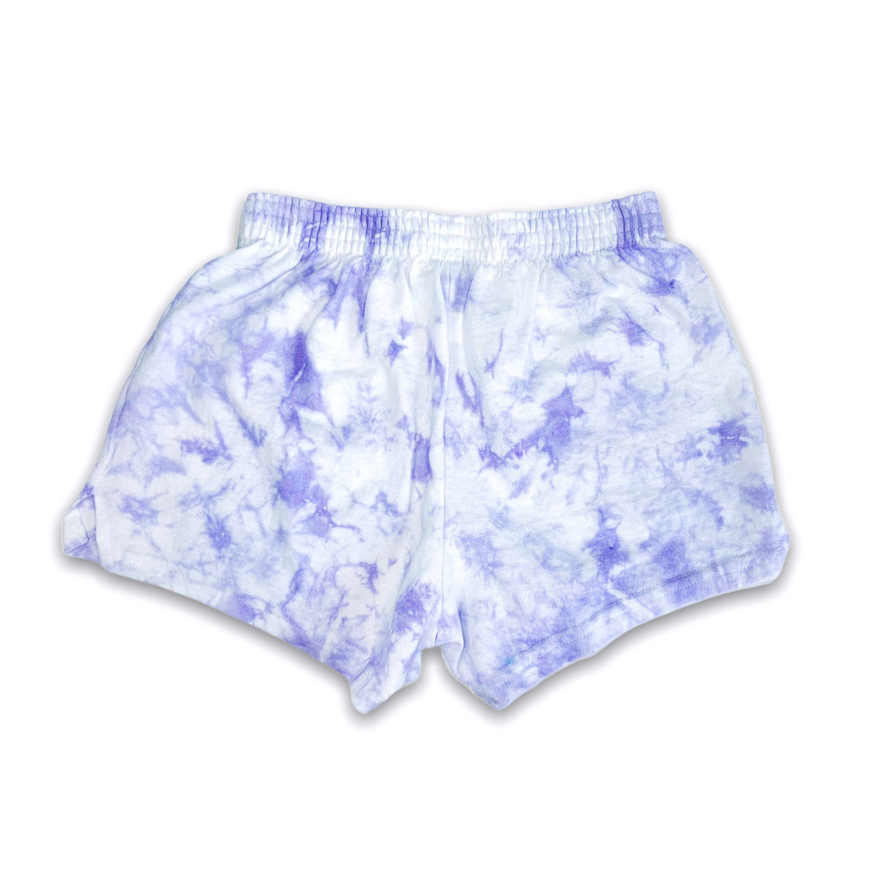 Purple Tie dye shorts Womens Pastel Tye Dye Shorts Tye Etsy