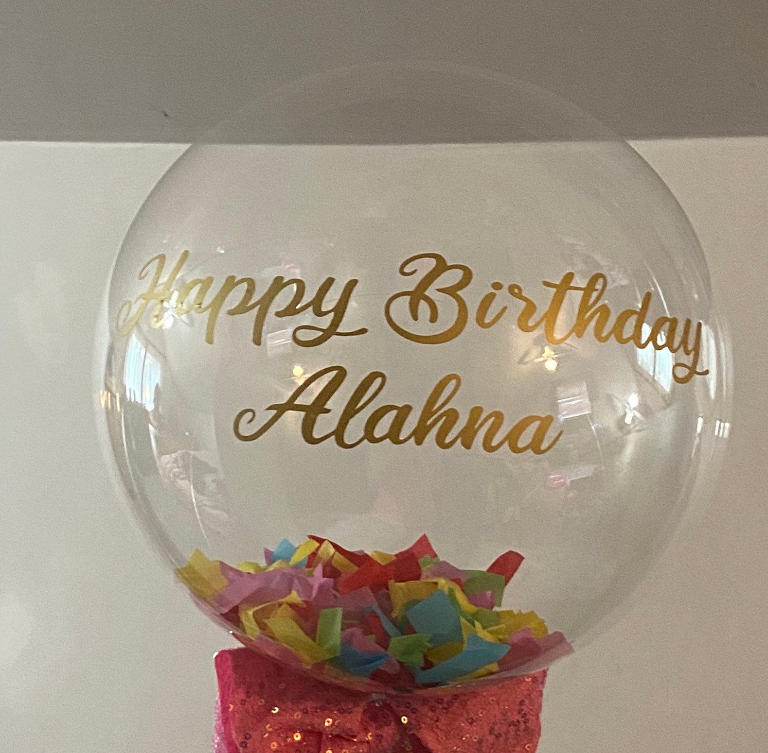 Bobo balloons. custom balloons. balloons with custom decals. Etsy