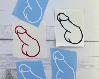Funny Tail Light Prank Decal: Gag Gift Sticker. set of 2.