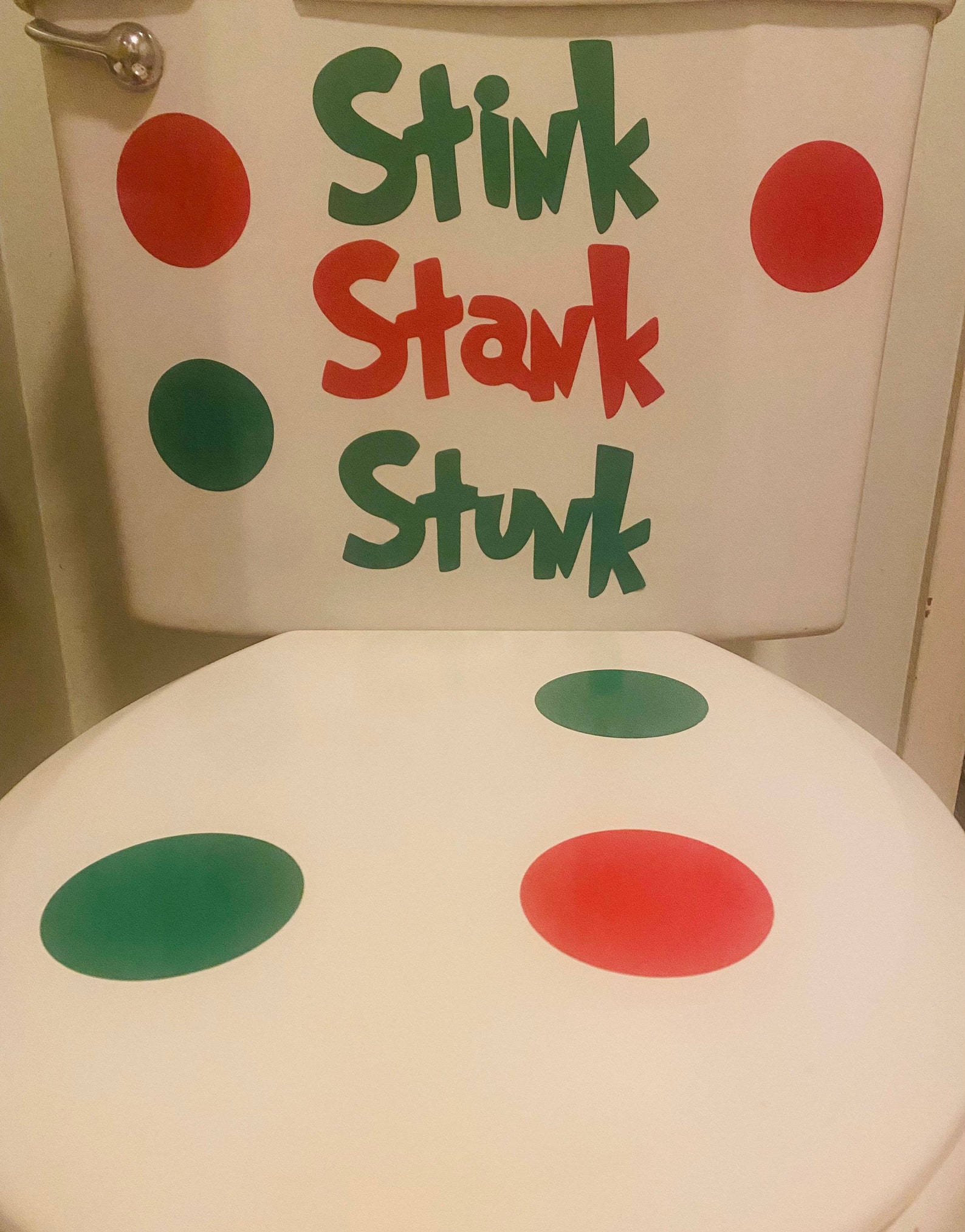 Bathroom Decals. Grinch. Grinch Bathroom Decor. Grinch Decor. Etsy