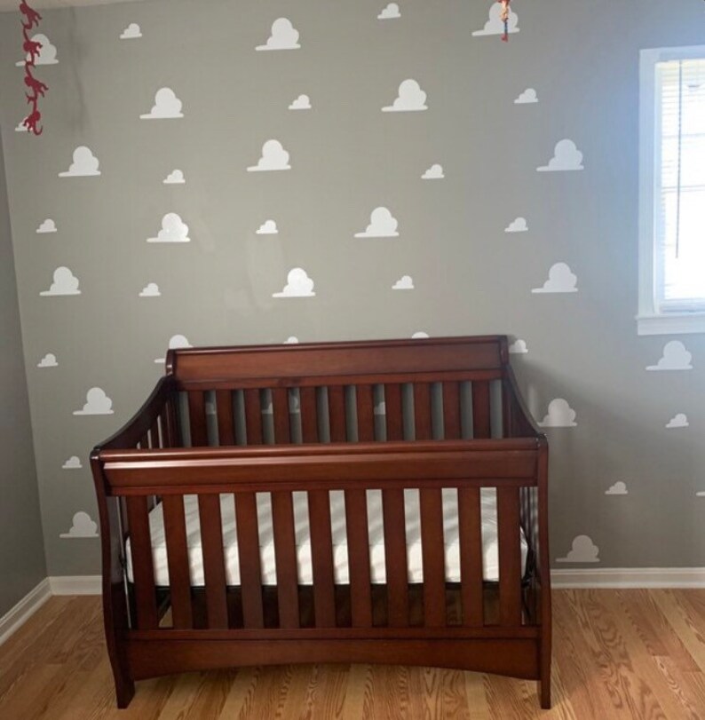 Cloud Wall Decals. Toy Story Inspired Wall Decals. Nursery Etsy