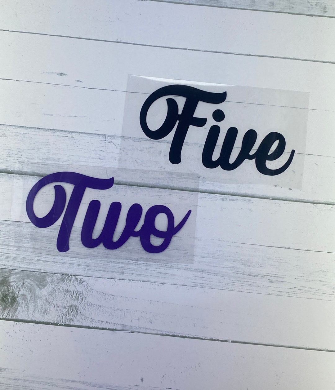 Number Iron on Decals. Birthday Iron on Number Decals. Number Iron Ons ...