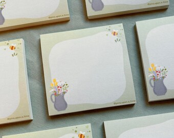Spring Flowers Sticky Note Pads