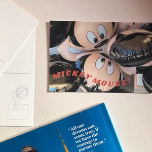 Leader of the Club Postcard | Disney Postcards, Magic Postcards, Magic Mail, Postcrossing Postcards, Snail Mail, Pen Pal, Art Print