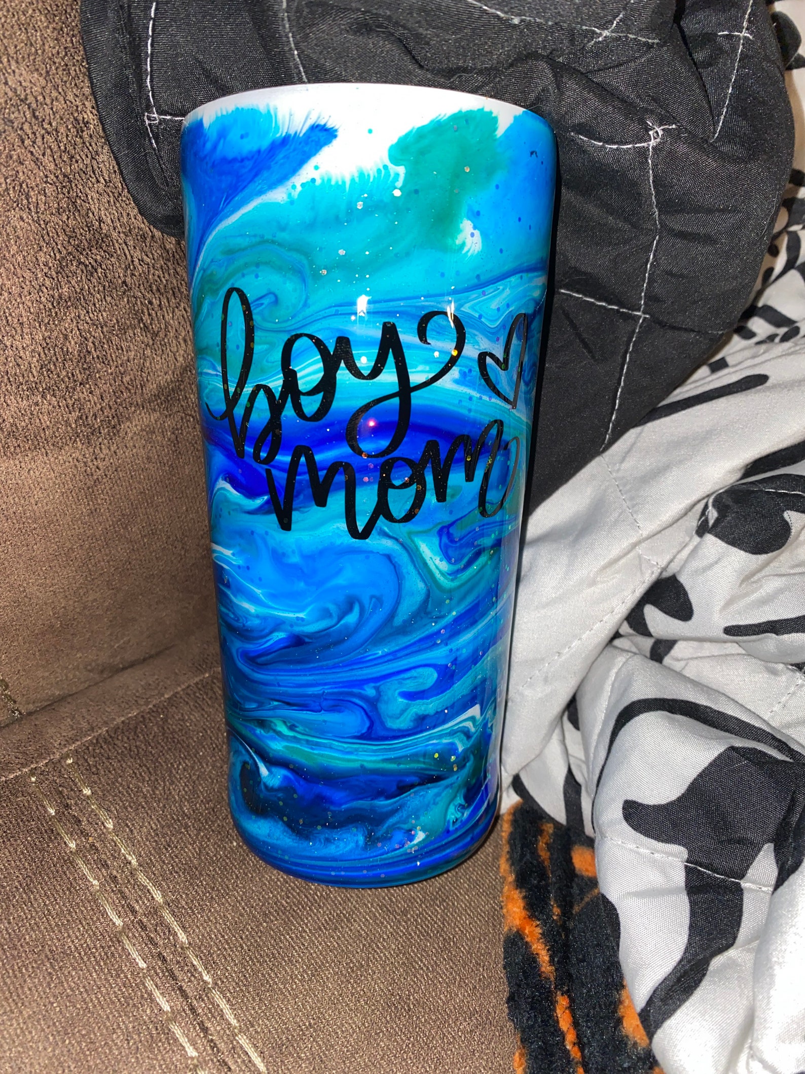 Boy mom tumbler Etsy