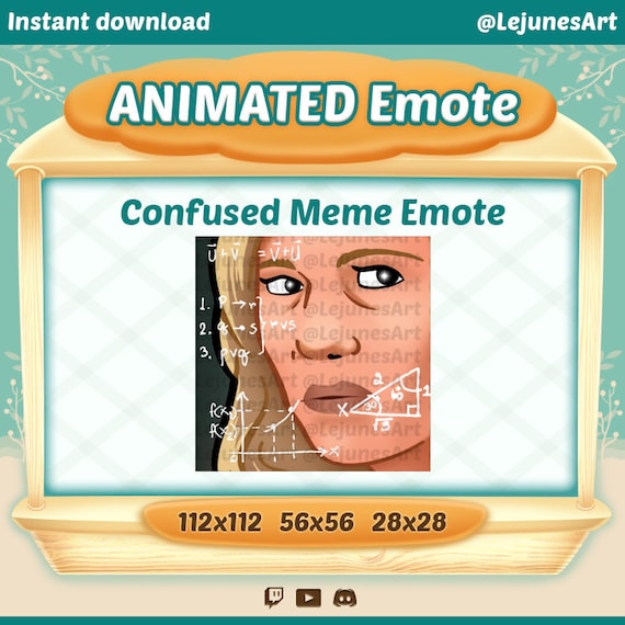 Twitch Emote Unamused Face Meme Emoji 