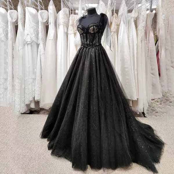 Gothic Wedding Dress - Etsy UK