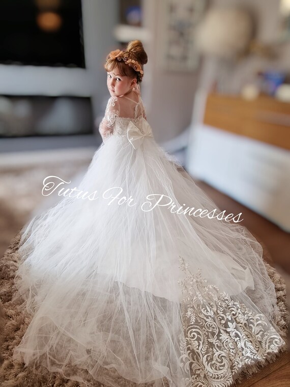 Stunning Princess Ball Gown Flower Girl Dress Online India