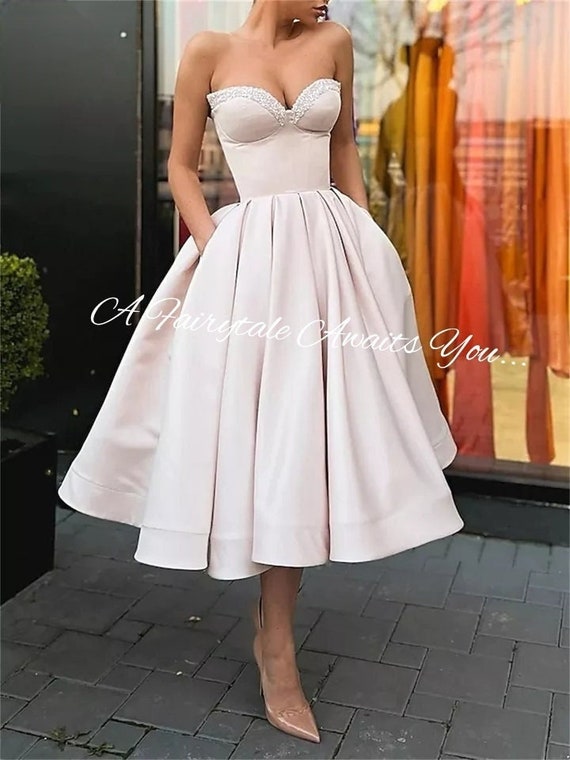 tea length prom dresses