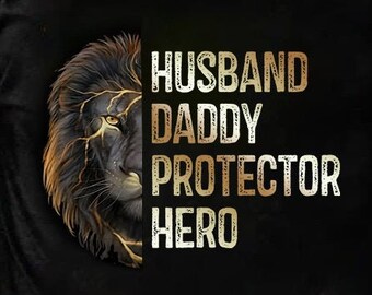 Daddy Lion Etsy