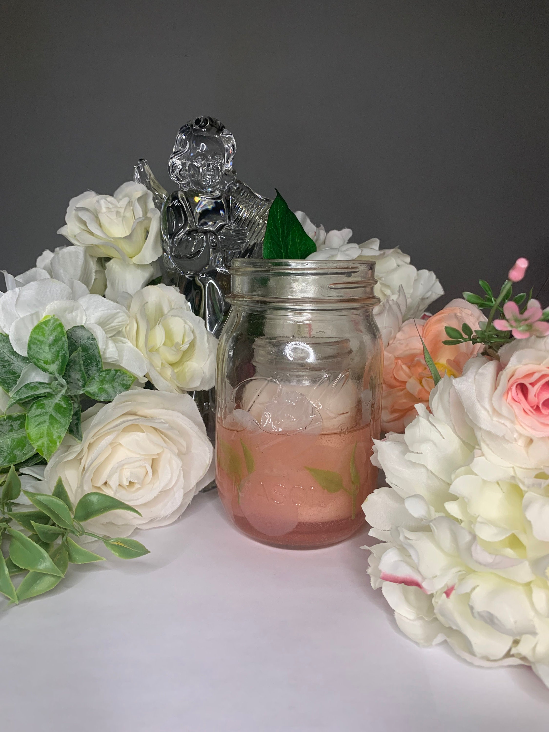 Resin Candle -epoxy resin candle - resin candle holder
