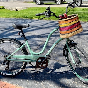 African handmade Bike Basket