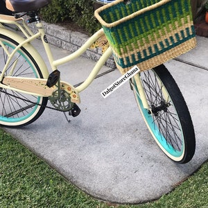 African handmade Bike Basket