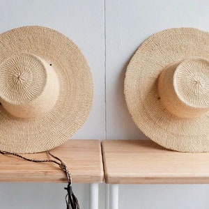 Natural Bolga Hats // African Hats // Traditional African Hats // Traditional Ghanaian Hats