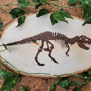 T-rex Wood Art | Trex Wood Sign | Dinosaur Wall Decor | Trex Wood Burn | Dino Wood Burn | Dinosaur Wood Sign | Wood Burn Art | Pyrography