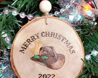 Custom Cowboy Hat Ornament