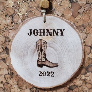 Custom Boot Ornament