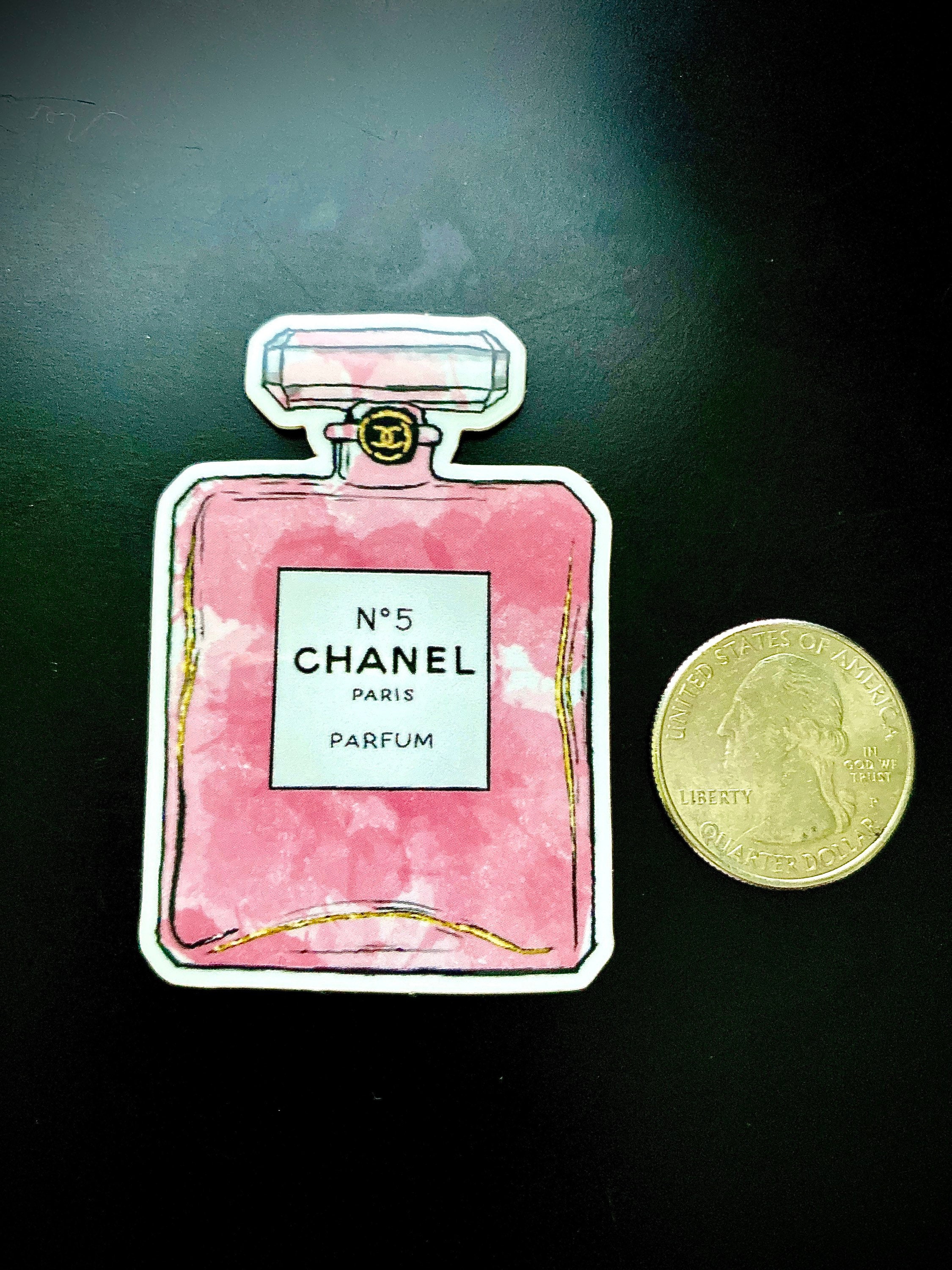 Designer Perfume Bottle Sticker Etsy
