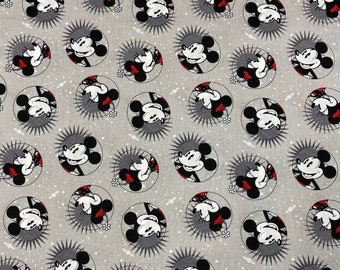 Tela de Minnie Mouse y Mickey Mouse. Tela de Disney