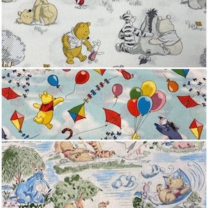 Winnie The Pooh Fabric Collection 100% Cotton