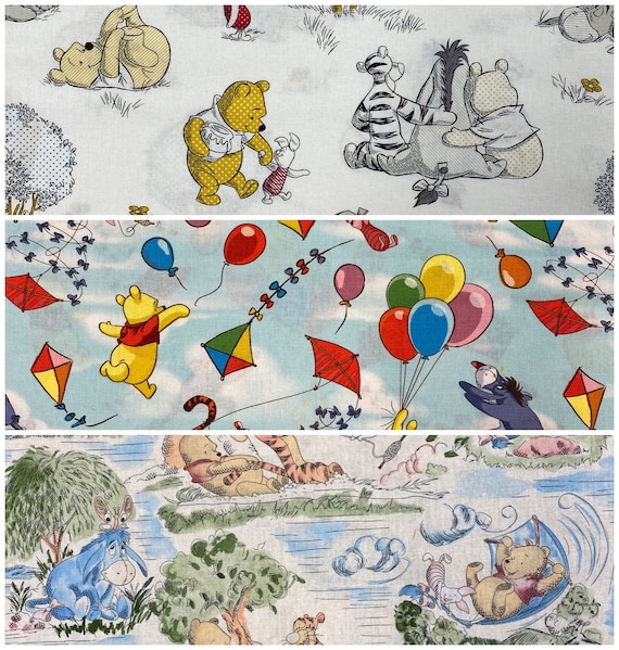 Winnie the Pooh Fabric Collection 100% Cotton 