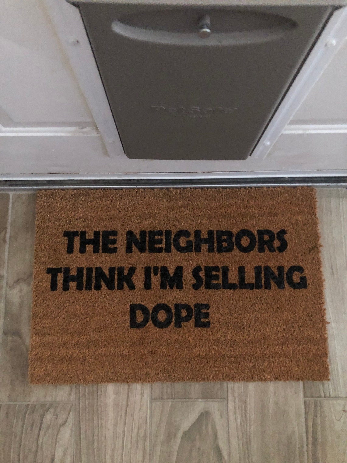 J Cole Neighbors Think I'm Selling Dope The Neighbors Think Im Selling Dope J. Cole Doormat J. Cole - Etsy