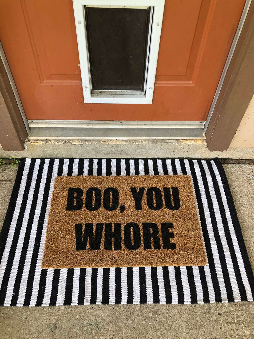 Boo, You Whore Doormat Mean Girls Doormat Mean Girls Quotes Mean Girls