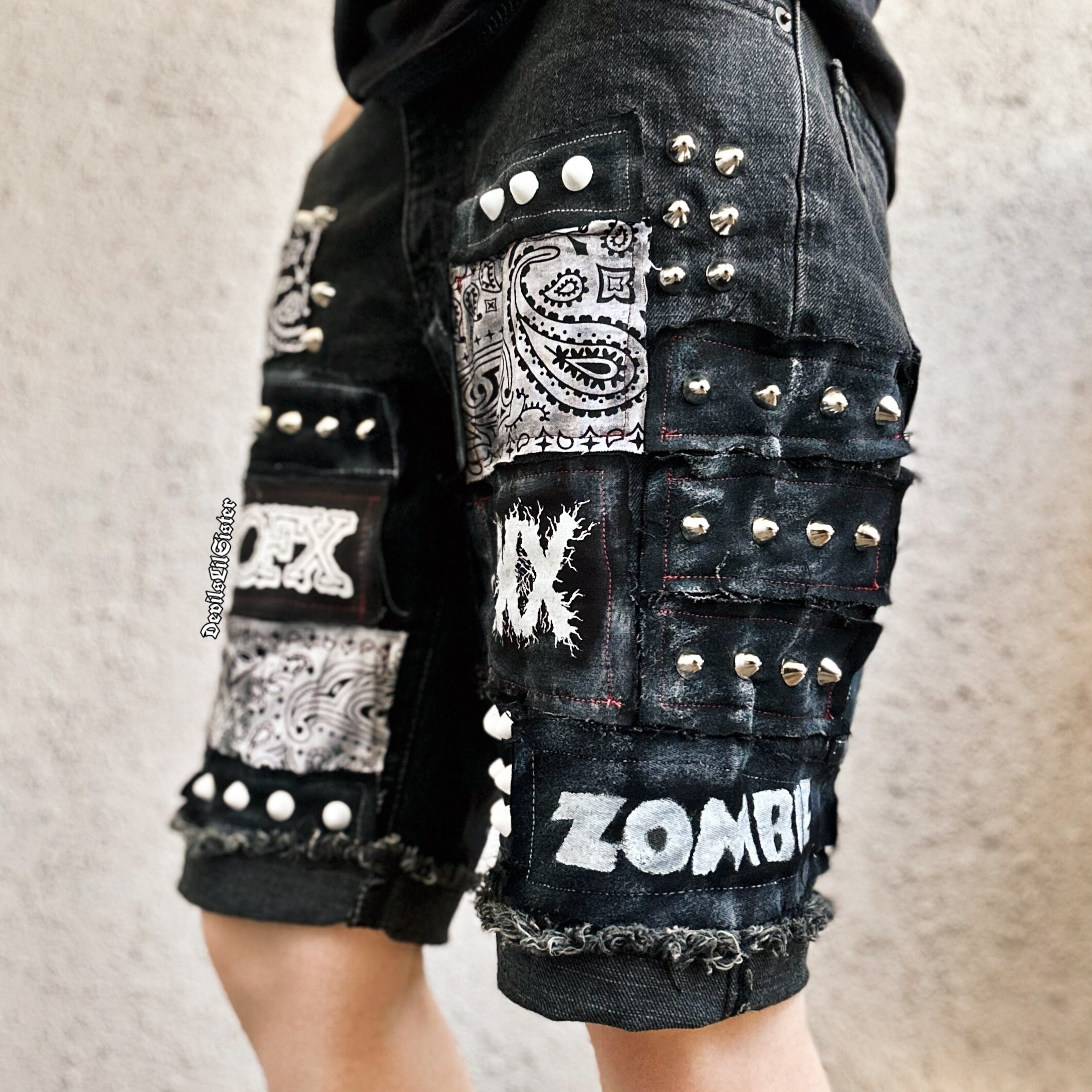 パンツ 00s roen leather pants skull patch if パンツ 00s roen leather pants skull patch if 00s roen