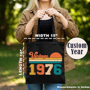 Vintage 1976 Shirt, 50th birthday idea, 50th birthday gift, birthday gift for him, 50th birthday shirt, Personalized Birthday T-shirt image 7