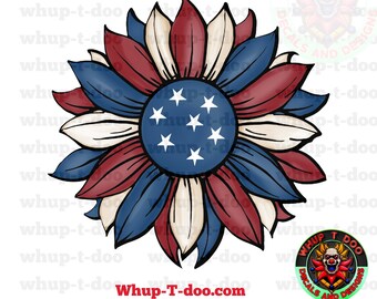 Free Free 157 Red White And Blue Sunflower Svg Free SVG PNG EPS DXF File