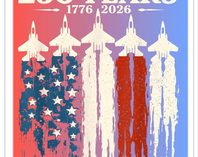 250th years of cerebration Stickers , Patriotic USA