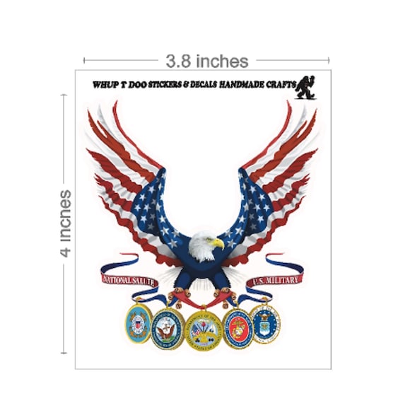 National Salute, U.S military branches, eagle