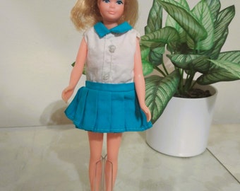 Vintage 1967 Growing Up Skipper Doll -Works Great!!