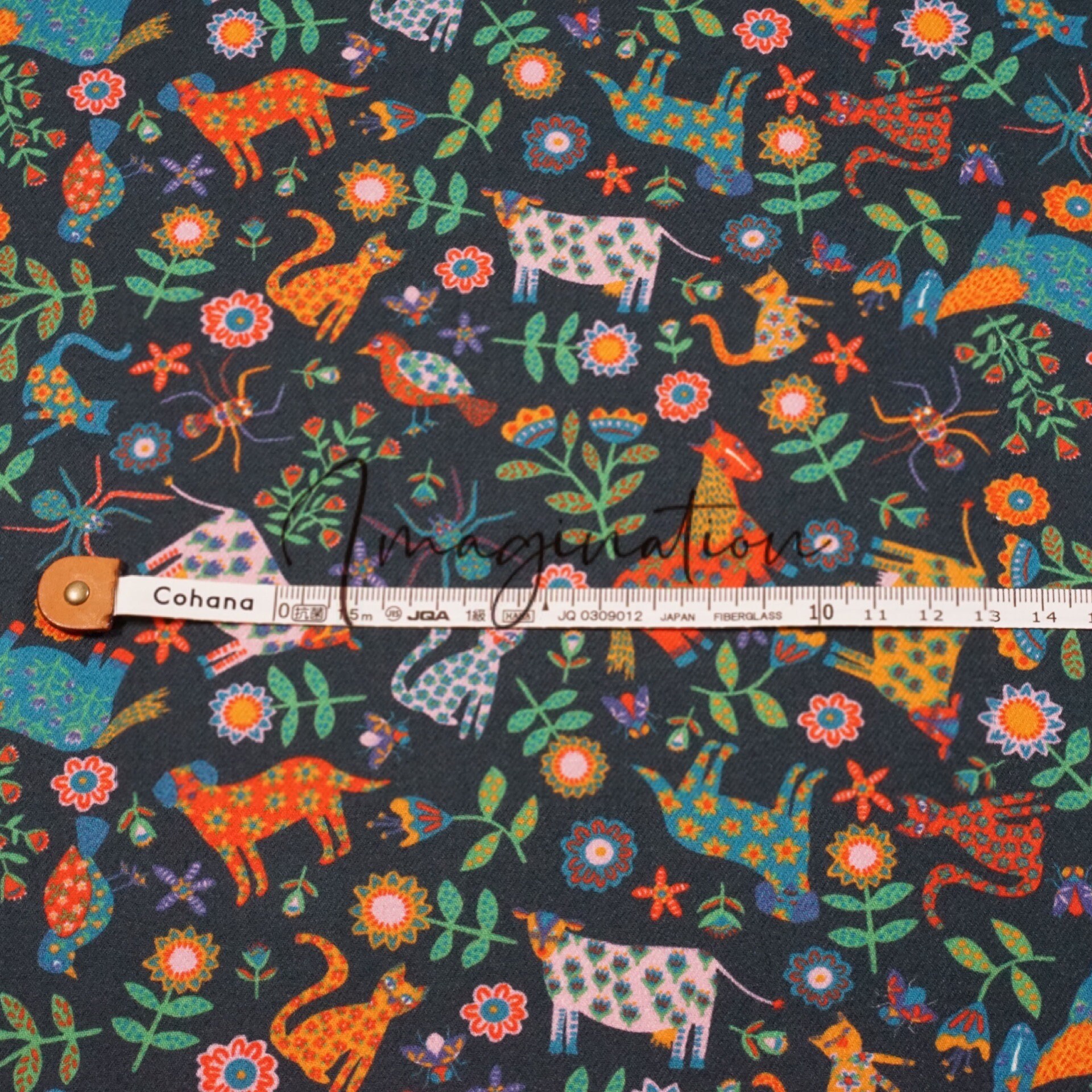 Folk Tails A- Liberty of London (lantana Fabric) -cotton Wool - by the ...