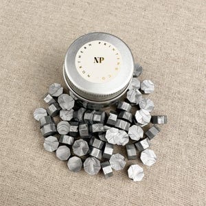 Silver Sealing Wax Beads