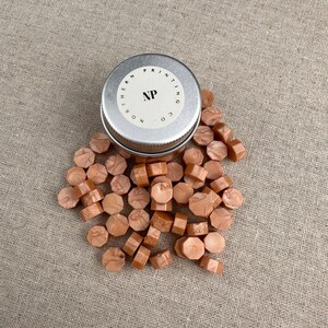 Light Copper Shimmer Sealing Wax Beads