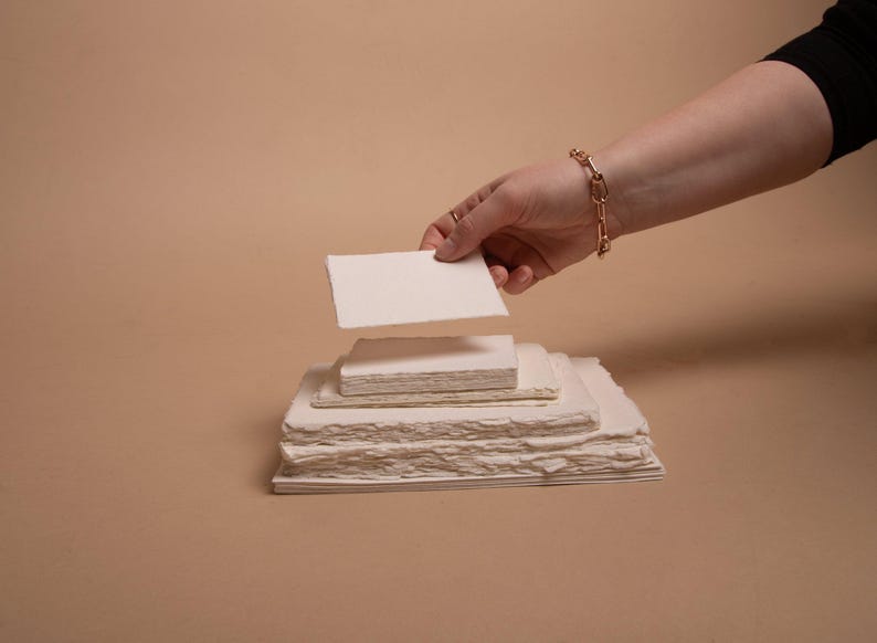 Ivory Handmade Paper - northernprintingco