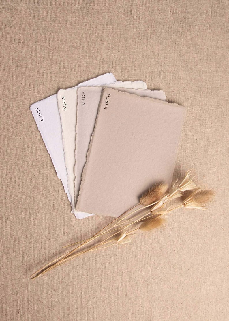 Ivory Handmade Paper - northernprintingco