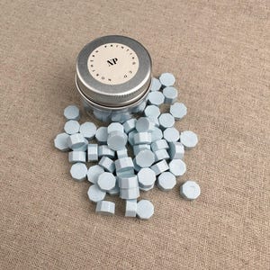 Light Blue Sealing Wax Beads