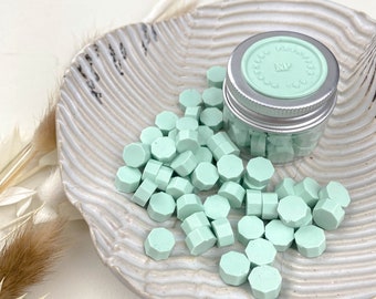 Mint Green Sealing Wax Beads