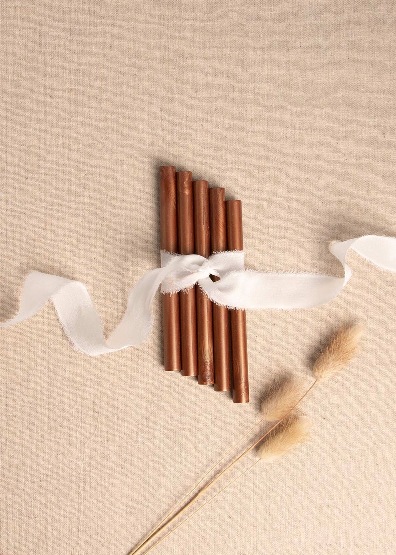 Chocolate Wax Sealing Sticks imagem 1