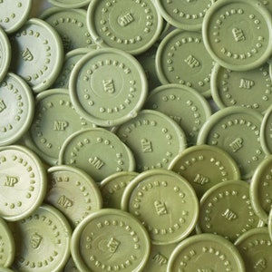 Olive Green Wax Sealing Sticks image 2